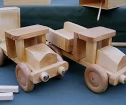 Unfinished Wooden Toy Car